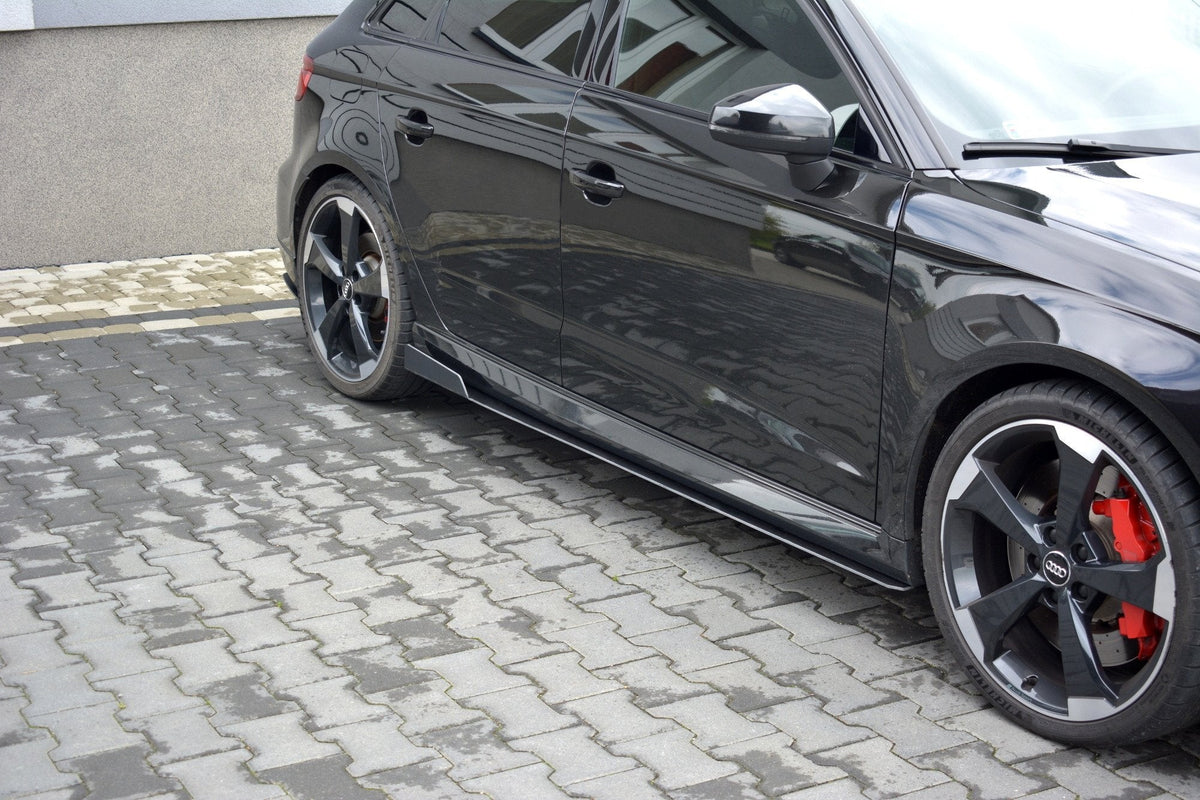 Difusores de taloneras Racing V.2 para Audi RS3 Sportback 8V Facelift