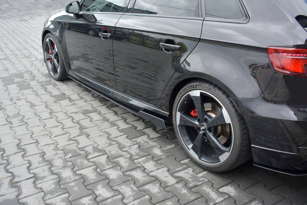 Difusores de taloneras Racing V.2 para Audi RS3 Sportback 8V Facelift