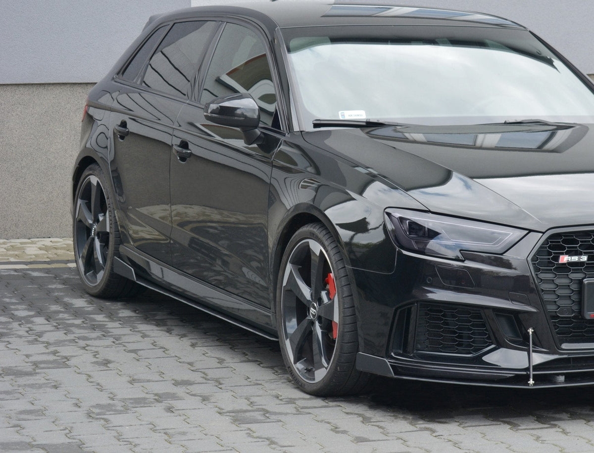 Difusores de taloneras Racing V.2 para Audi RS3 Sportback 8V Facelift