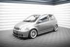 Difusores de taloneras para Toyota Yaris T-Sport Mk1 Facelift