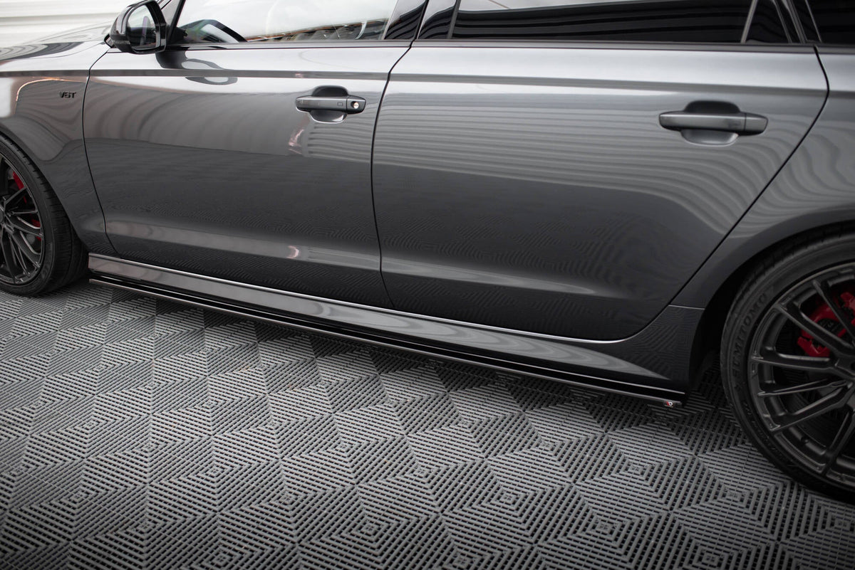Difusores de taloneras V.1 para Audi A6 / A6 C7 S-line/ S6 C7 Facelift