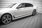 Difusores de taloneras V.1 para BMW 7 Long M-Pack G12