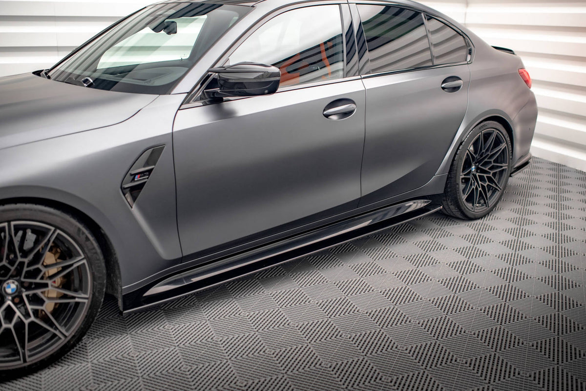 Difusores de taloneras V.1 para BMW M3 Sedan / Touring G80 / G81