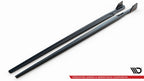 Difusores de taloneras V.1 + flaps para BMW M8 Gran Coupe F93 / 8 Gran Coupe M-Pack G16