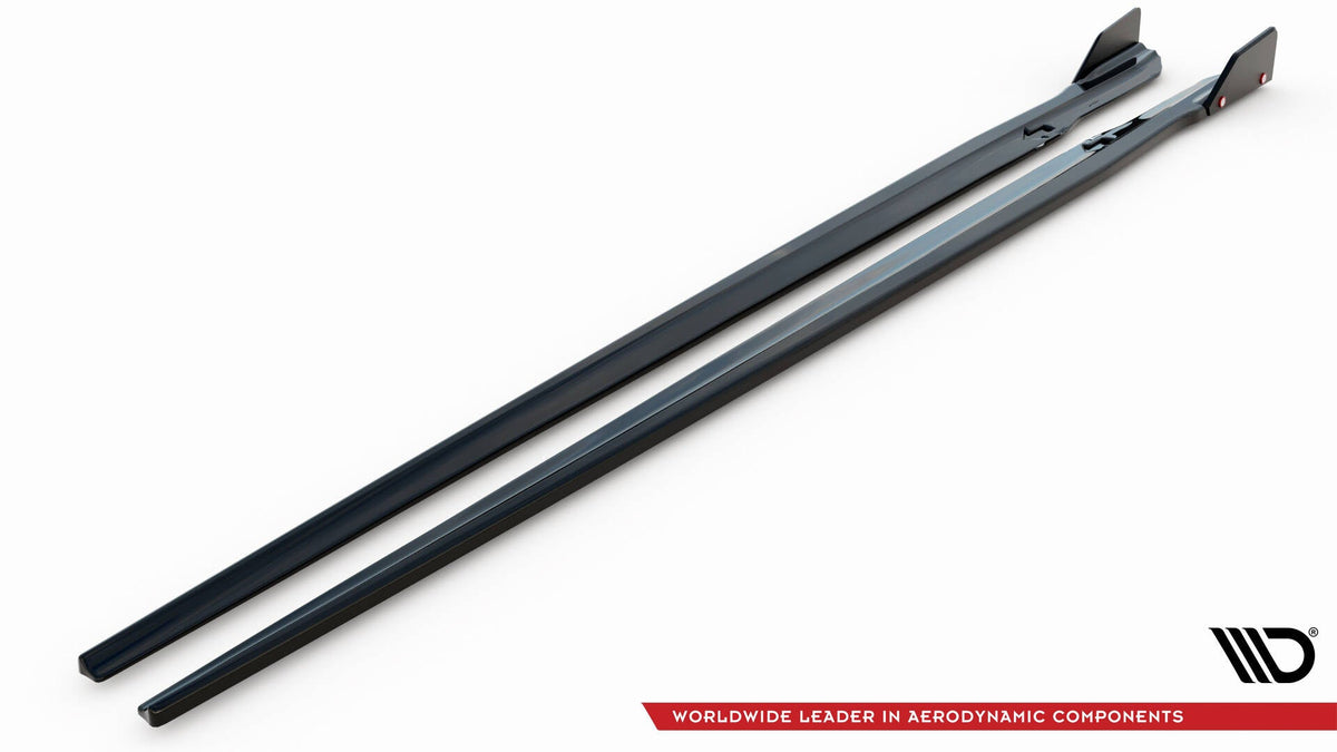 Difusores de taloneras V.1 + flaps para BMW M8 Gran Coupe F93 / 8 Gran Coupe M-Pack G16