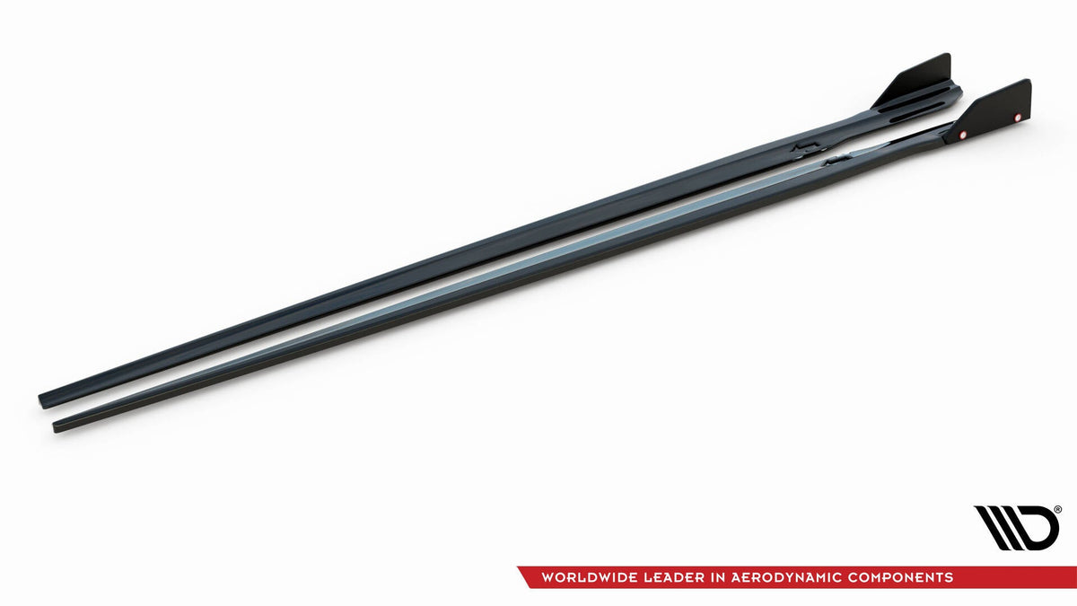Difusores de taloneras V.1 + flaps para BMW M8 Gran Coupe F93 / 8 Gran Coupe M-Pack G16