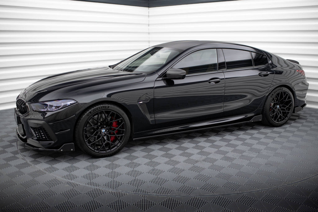 Difusores de taloneras V.1 + flaps para BMW M8 Gran Coupe F93 / 8 Gran Coupe M-Pack G16