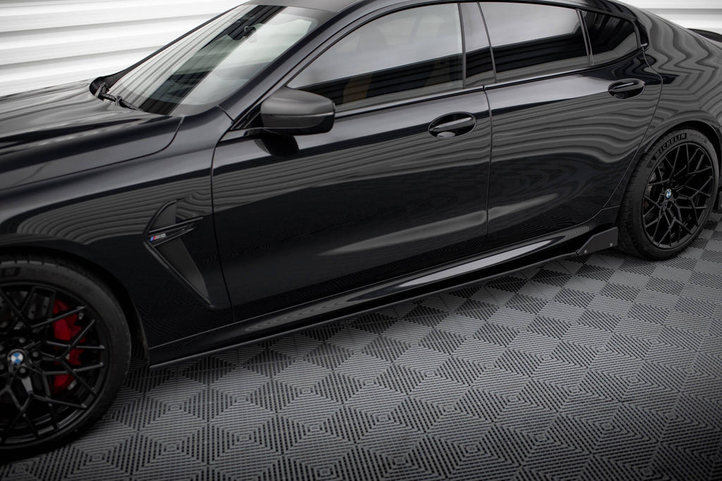 Difusores de taloneras V.1 + flaps para BMW M8 Gran Coupe F93 / 8 Gran Coupe M-Pack G16