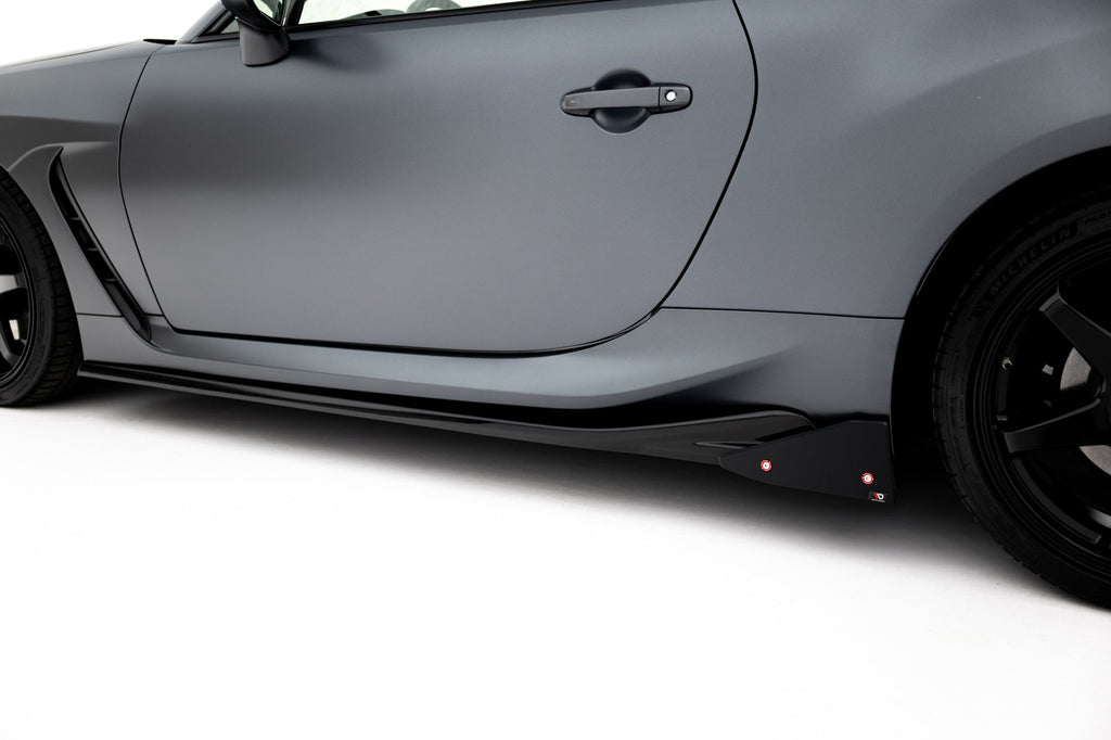 Difusores de taloneras V.1 + flaps para Toyota GR86 Mk1