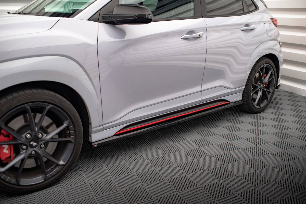 Difusores de taloneras V.1 para Hyundai Kona N Mk1