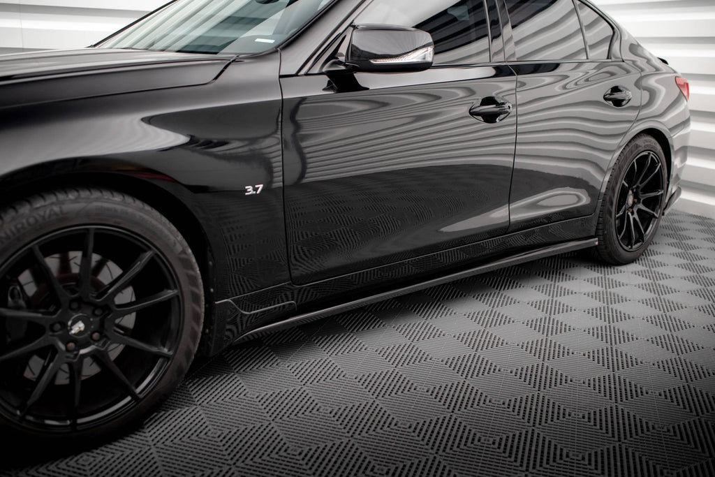 Difusores de taloneras V.1 para Infiniti Q50 S Mk1