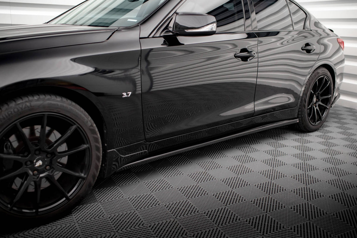 Difusores de taloneras V.1 para Infiniti Q50 S Mk1