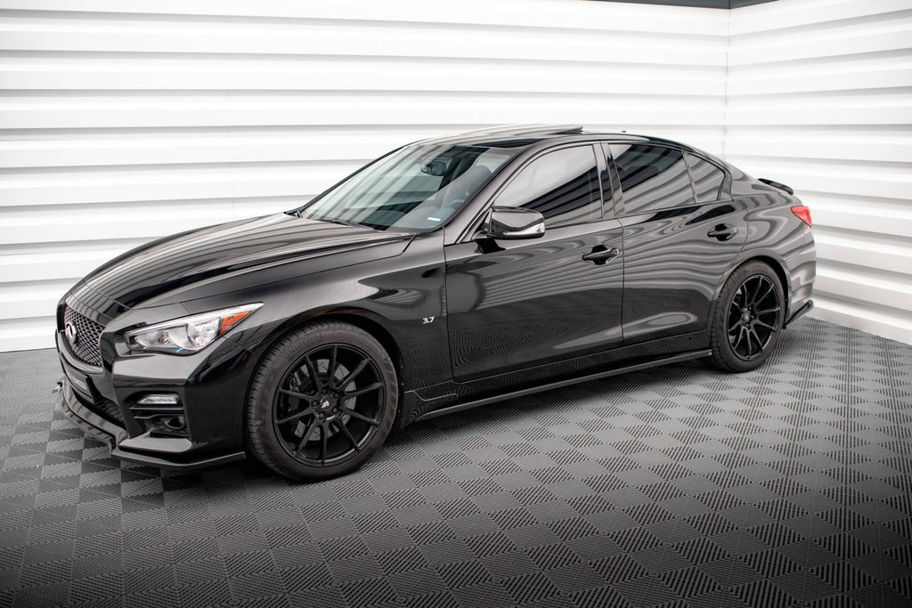 Difusores de taloneras V.1 para Infiniti Q50 S Mk1