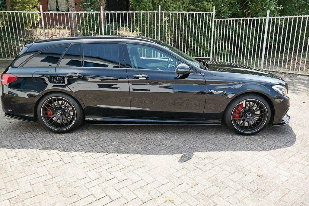 Difusores de taloneras V.1 para Mercedes C-Class S205 63AMG