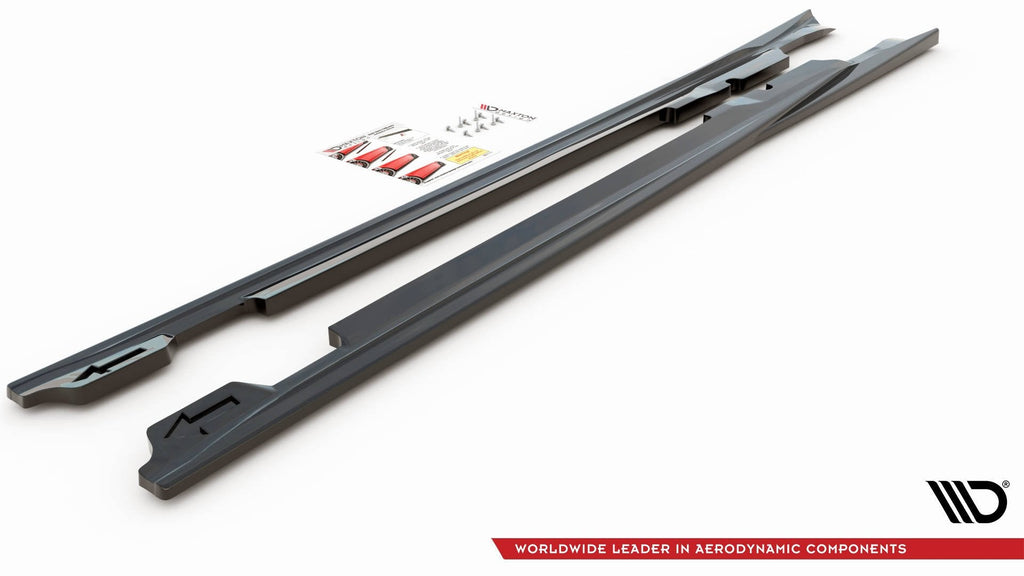 Difusores de taloneras V.1 para Porsche Panamera Turbo 970 Facelift
