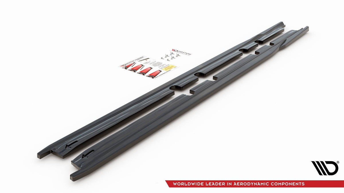 Difusores de taloneras V.1 Seat Leon FR ST / Hatchback Mk4 / para Cupra Leon ST / Hatchback Mk1 / Mk1 Facelift