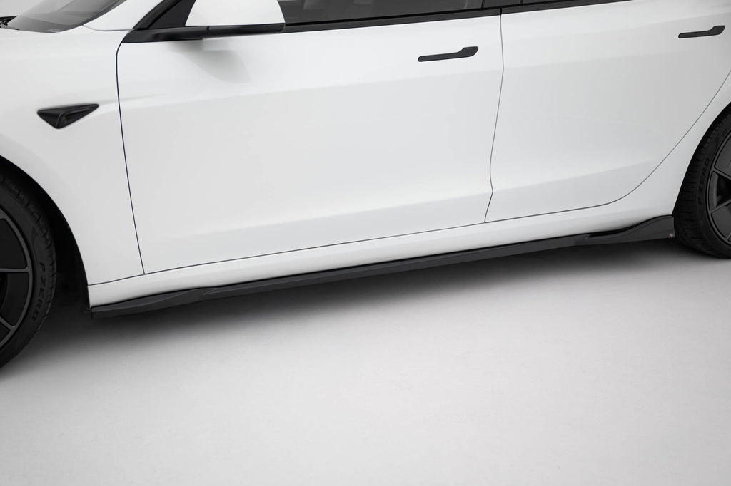 Difusores de taloneras V.1 para Tesla Model 3 Performance Mk1 Facelift