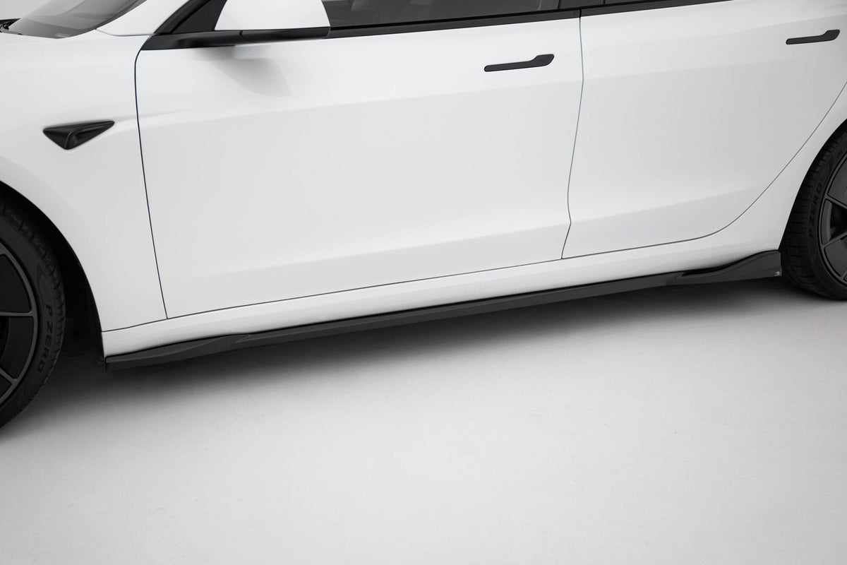 Difusores de taloneras V.1 para Tesla Model 3 Performance Mk1 Facelift