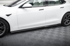 Difusores de taloneras V.1 para Tesla Model S Plaid Mk1 Facelift