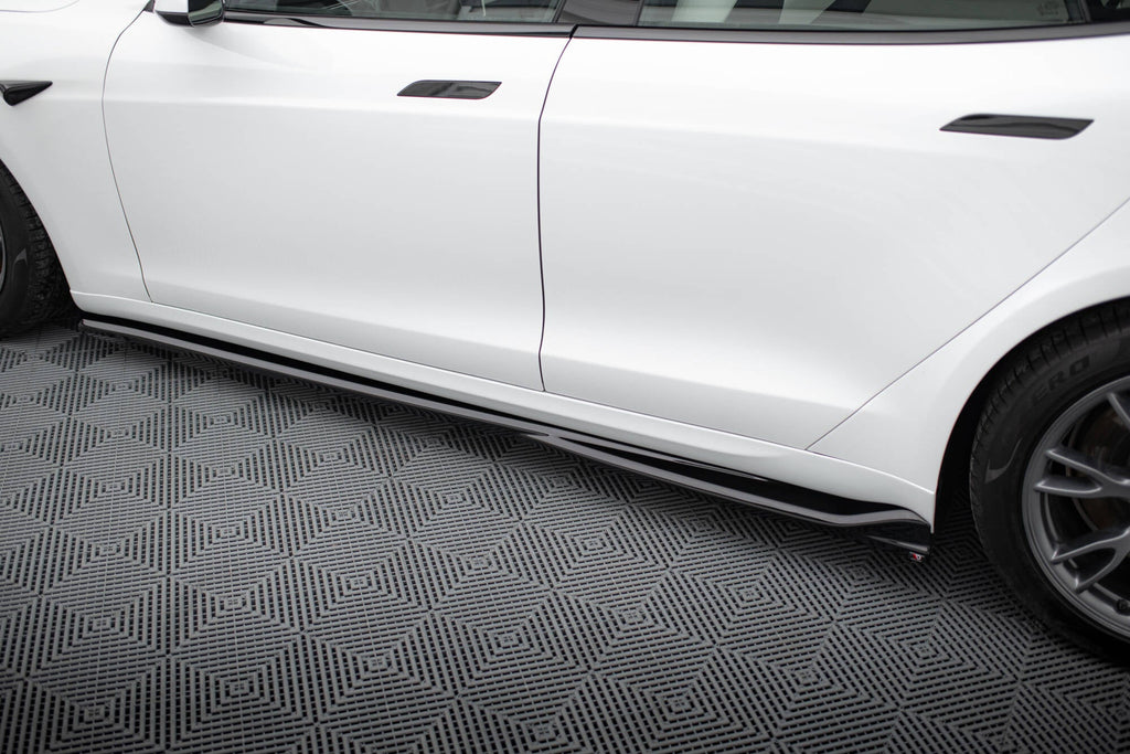 Difusores de taloneras V.1 para Tesla Model S Plaid Mk1 Facelift