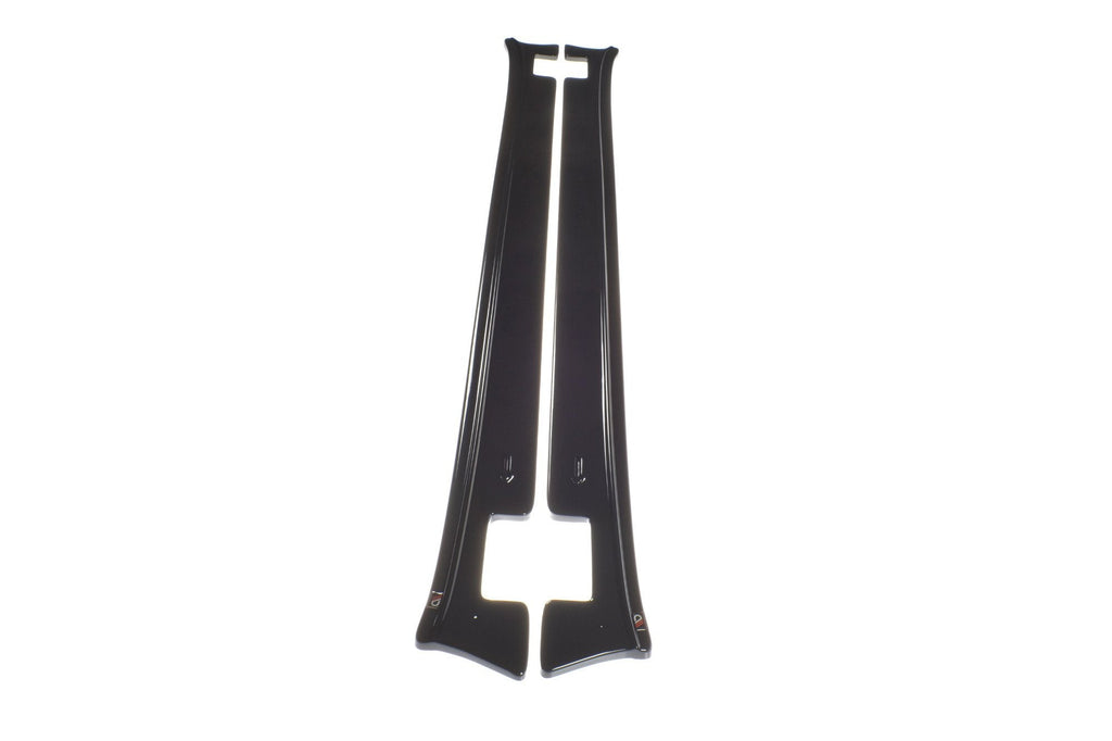 Difusores de taloneras V.1 para Tesla Model X Mk1