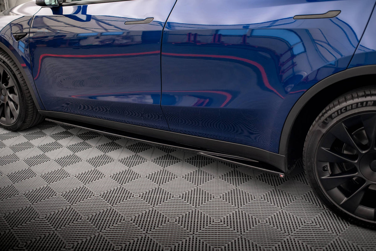 Difusores de taloneras V.1 para Tesla Model Y