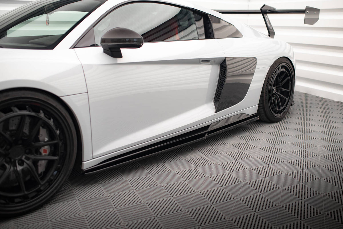 Difusores de taloneras V.2 para Audi R8 Mk2 Facelift