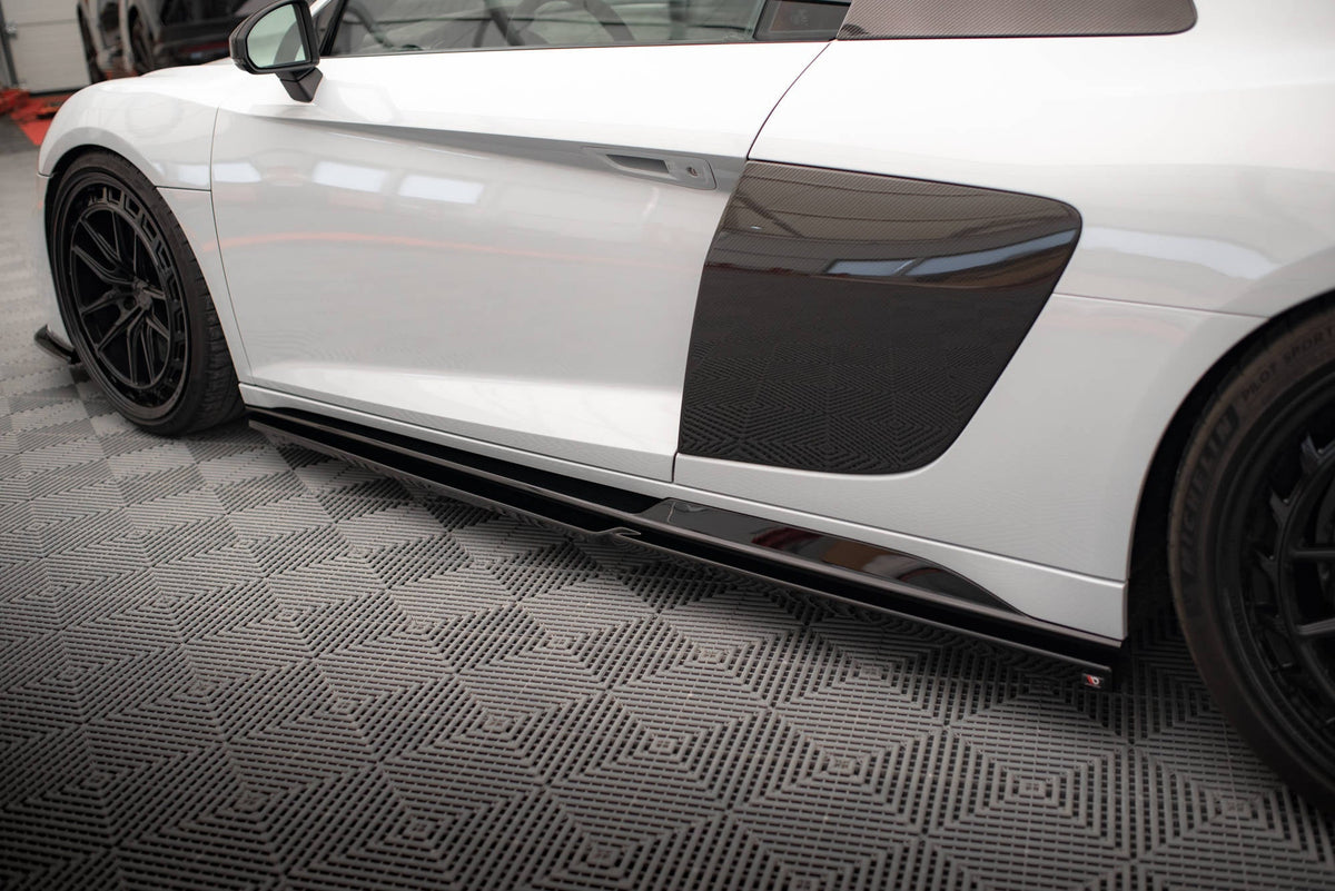 Difusores de taloneras V.2 para Audi R8 Mk2 Facelift