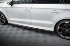 Difusores de taloneras V.2 para Audi RS3 Sedan 8V Facelift