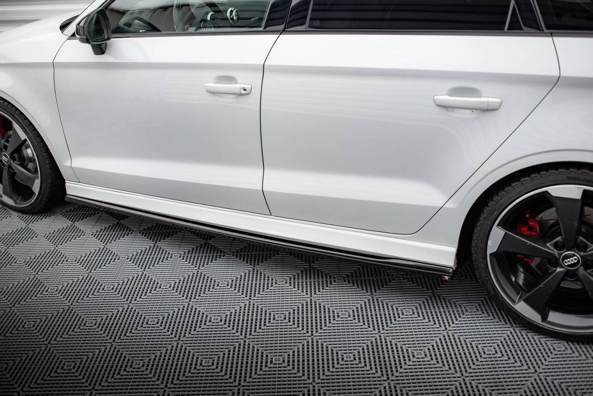 Difusores de taloneras V.2 para Audi RS3 Sedan 8V Facelift