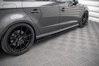 Difusores de taloneras V.2 para Audi S3 / A3 S-Line Sportback 8V / 8V Facelift