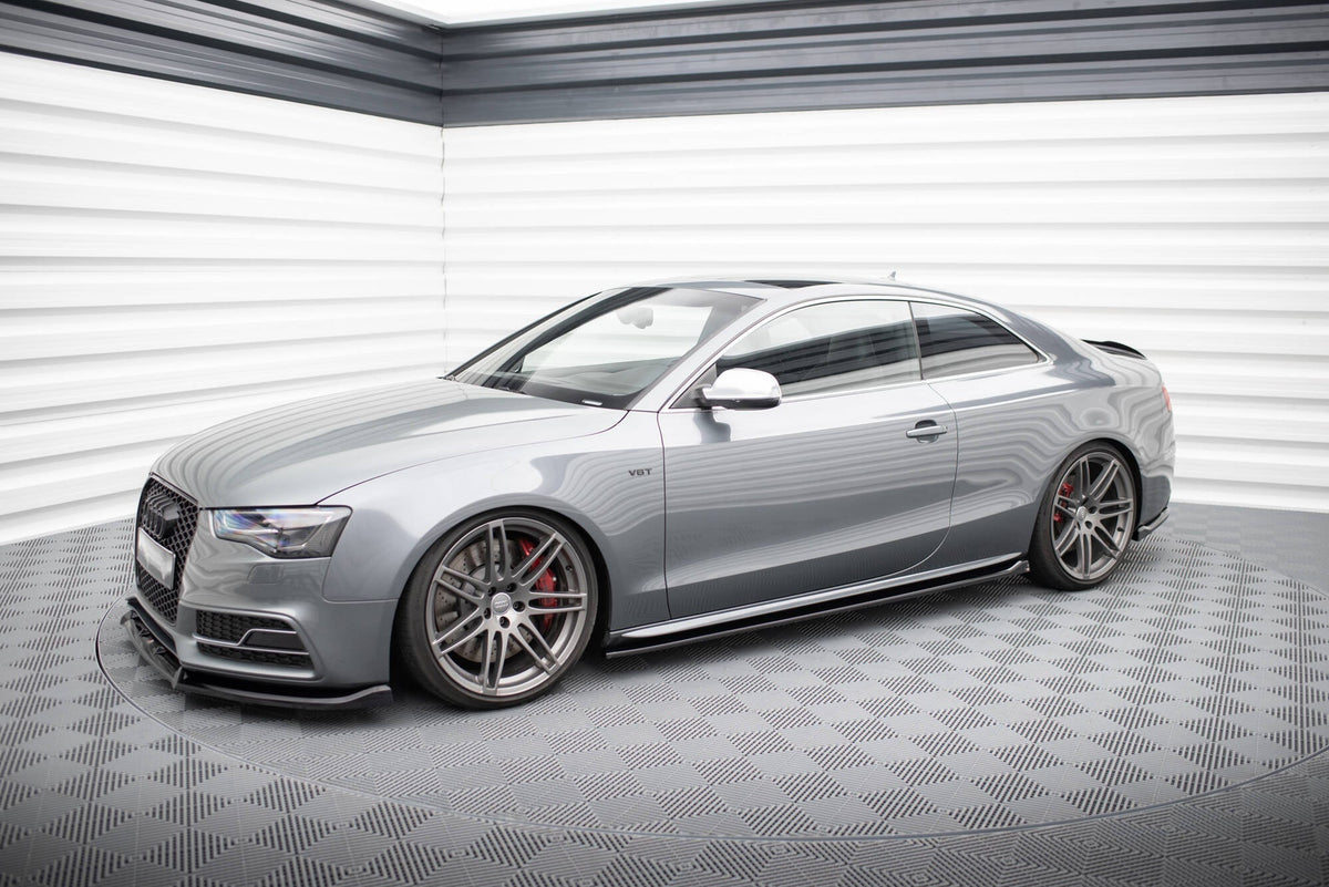 Difusores de taloneras V.2 para Audi S5 / A5 S-Line Coupe 8T / 8T Facelift