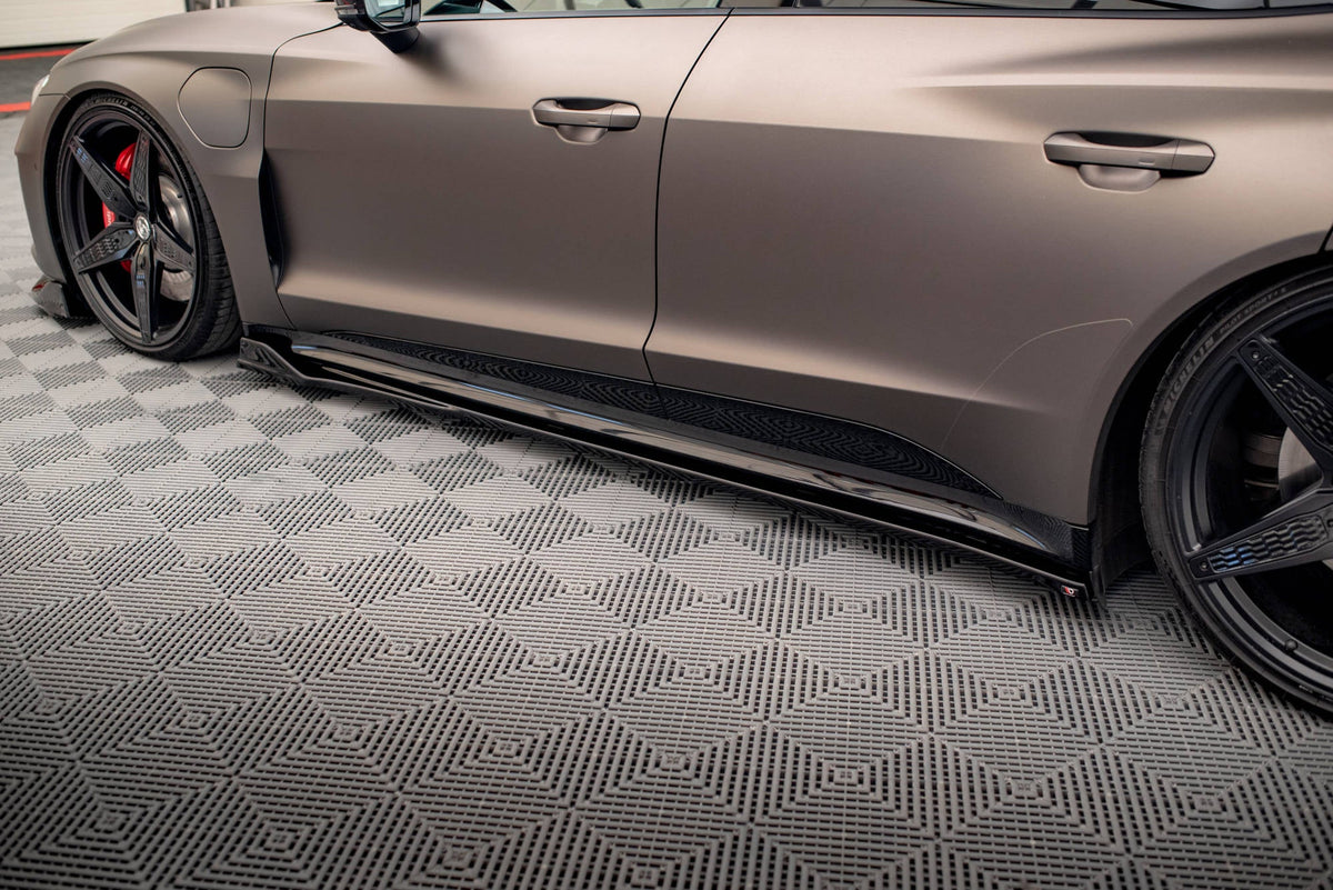 Difusores de taloneras V.2 para Audi e-Tron GT / RS GT Mk1