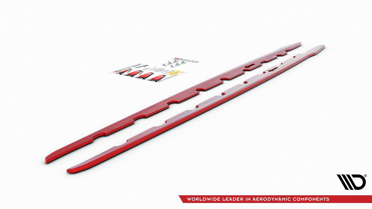 Difusores de taloneras V.2 para BMW 1 M-Pack / M135i / 128ti