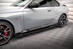 Difusores de taloneras V.2 para BMW 2 Coupe M-Pack / M240i G42
