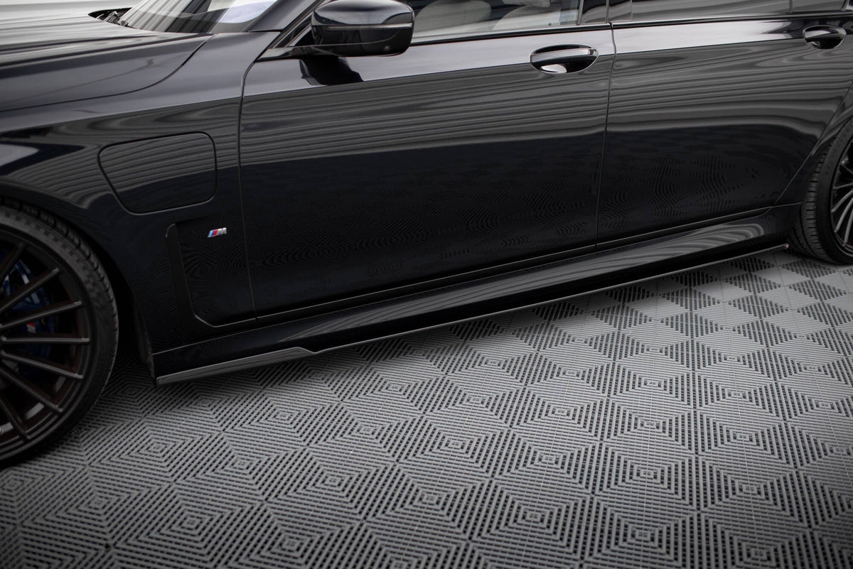 Difusores de taloneras V.2 para BMW 7 Long M-Pack G12