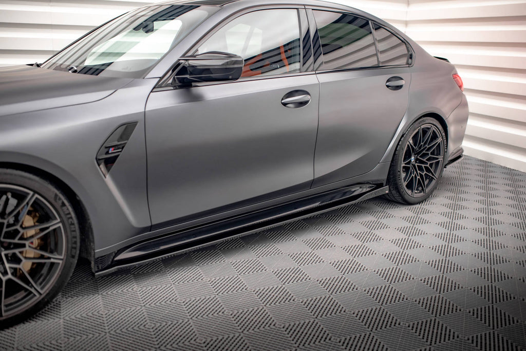 Difusores de taloneras V.2 para BMW M3 Sedan / Touring G80 / G81