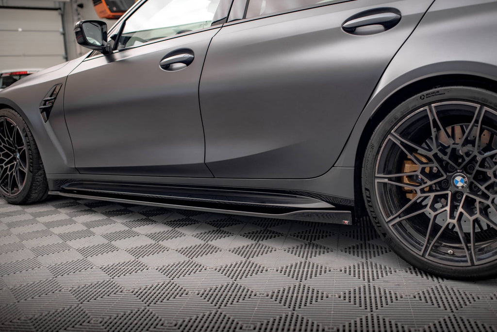 Difusores de taloneras V.2 para BMW M3 Sedan / Touring G80 / G81