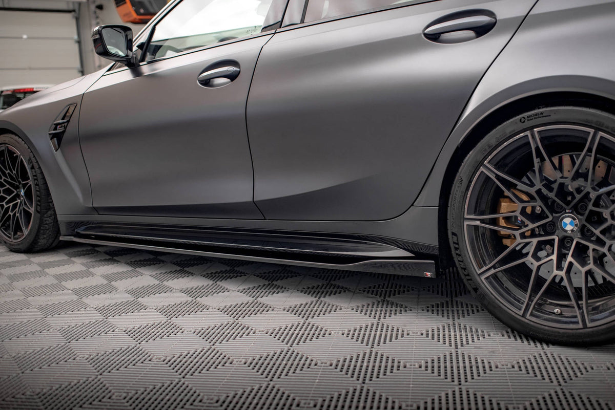 Difusores de taloneras V.2 para BMW M3 Sedan / Touring G80 / G81
