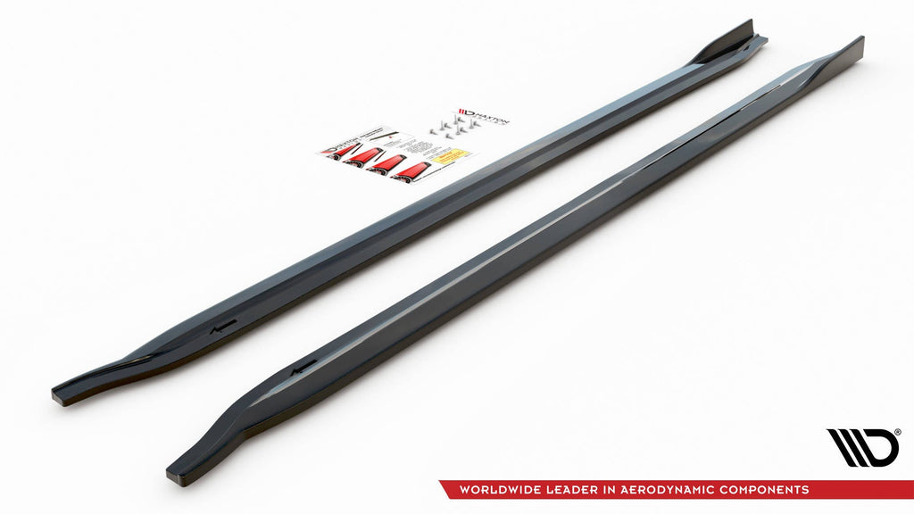 Difusores de taloneras V.2 para BMW M3 Sedan / Touring G80 / G81