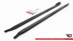 Difusores de taloneras V.2 para BMW M3 Sedan / Touring G80 / G81