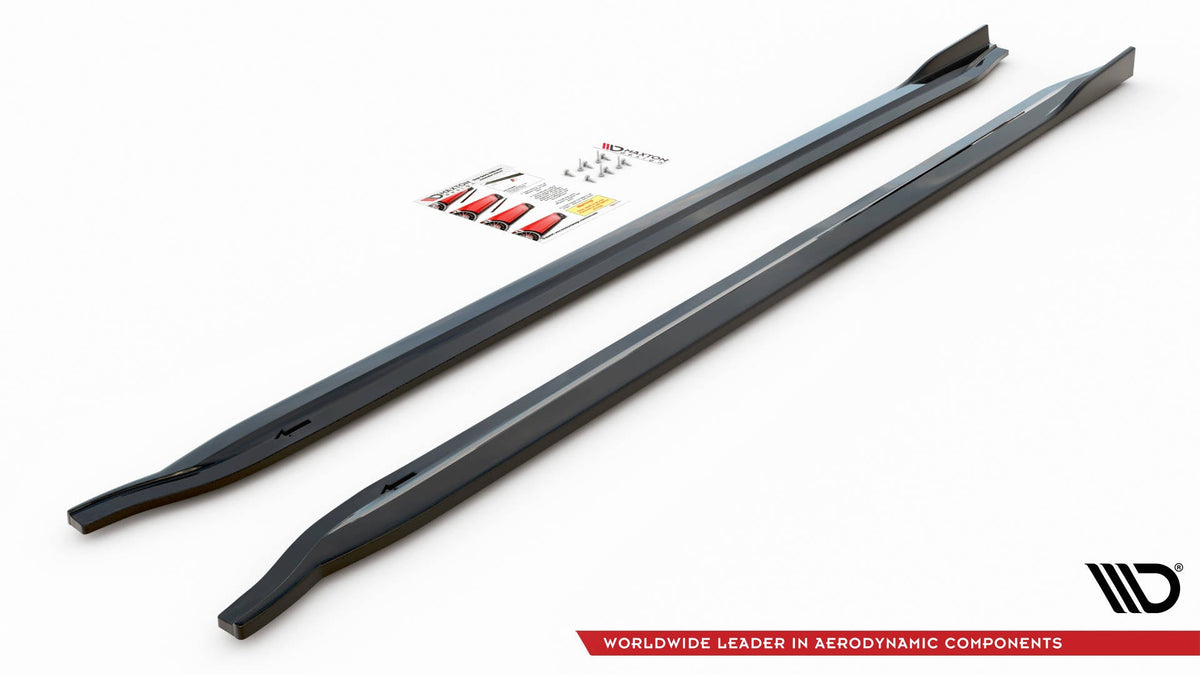 Difusores de taloneras V.2 para BMW M3 Sedan / Touring G80 / G81