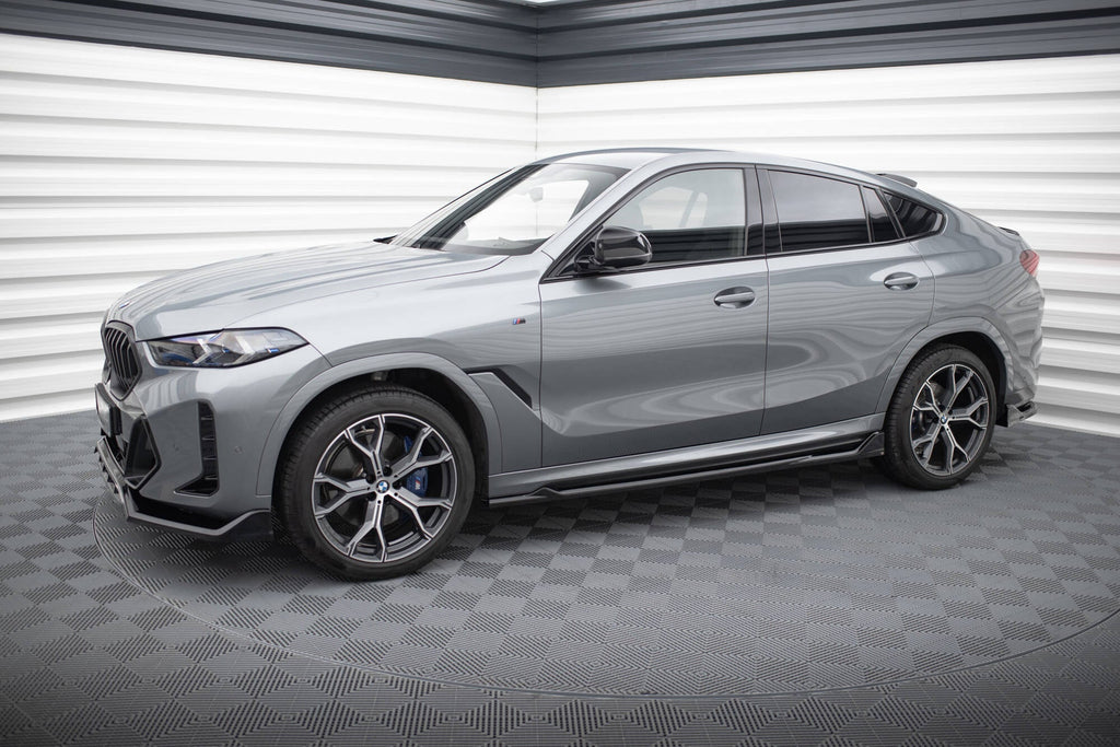 Difusores de taloneras V.2 para BMW X6 M-Pack G06 Facelift