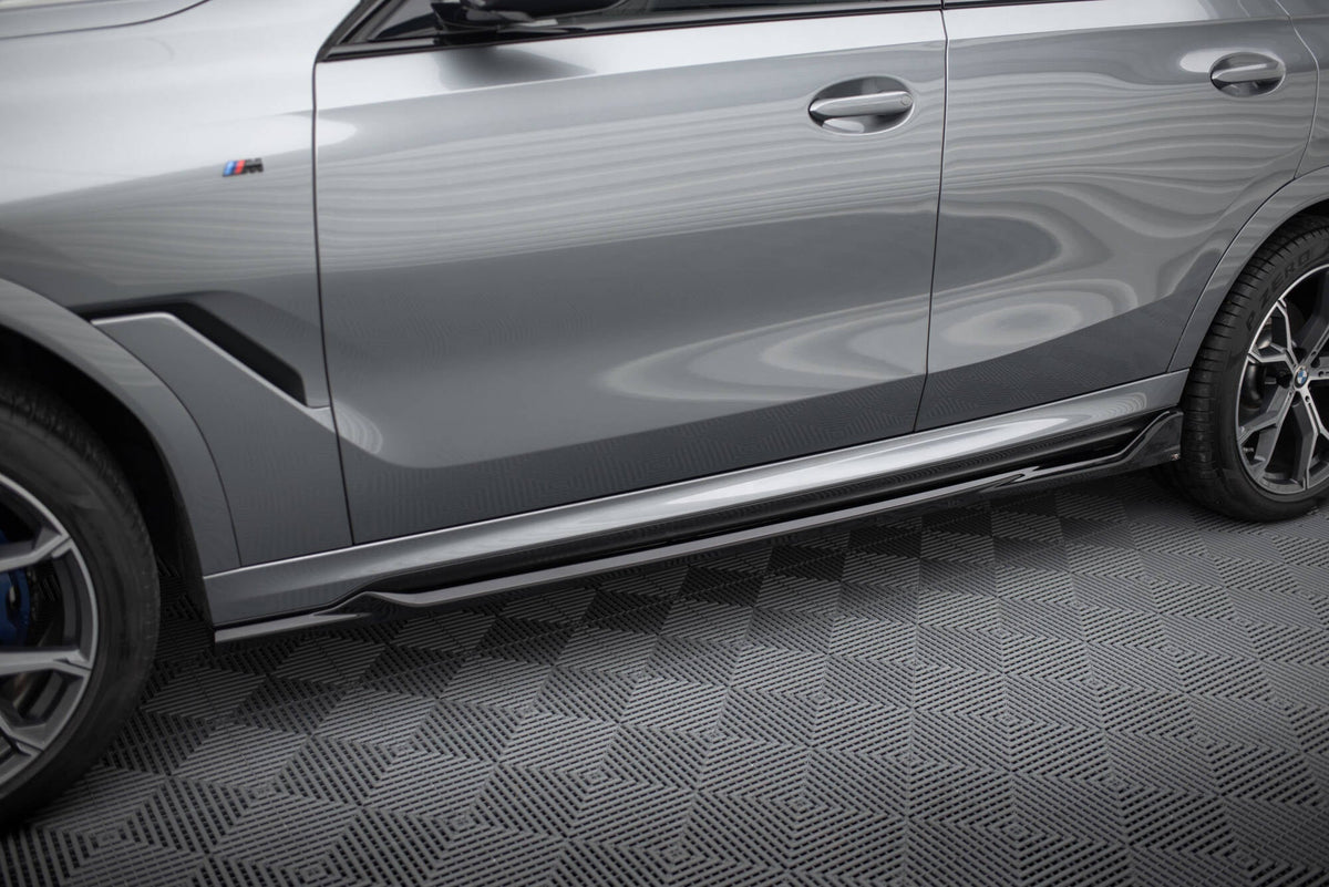 Difusores de taloneras V.2 para BMW X6 M-Pack G06 Facelift
