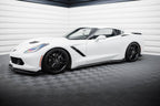 Difusores de taloneras V.2 para Chevrolet Corvette Stingray C7