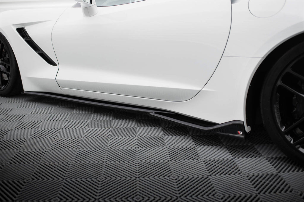 Difusores de taloneras V.2 para Chevrolet Corvette Stingray C7