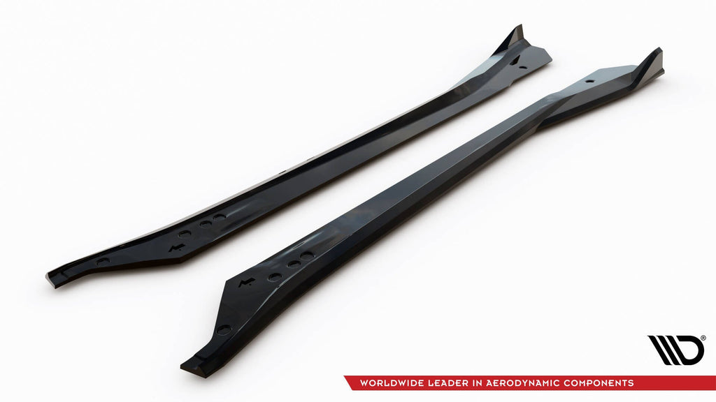 Difusores de taloneras V.2 para Chevrolet Corvette Stingray C7