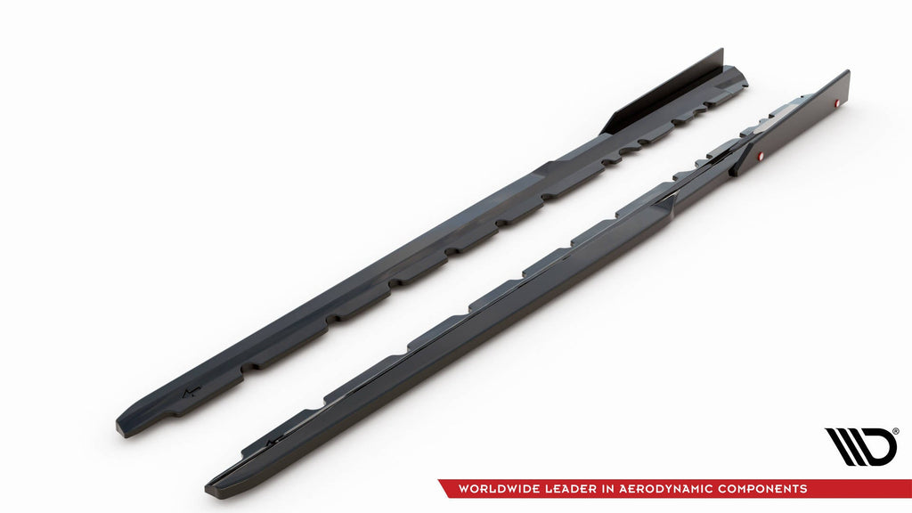 Difusores de taloneras V.2+ flaps para Audi R8 Mk2 Facelift