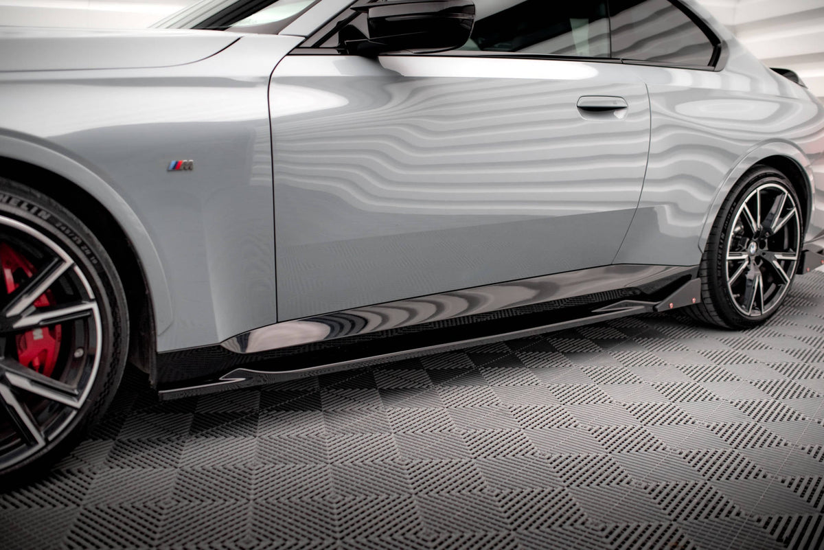 Difusores de taloneras V.2 + flaps para BMW 2 Coupe M-Pack / M240i G42