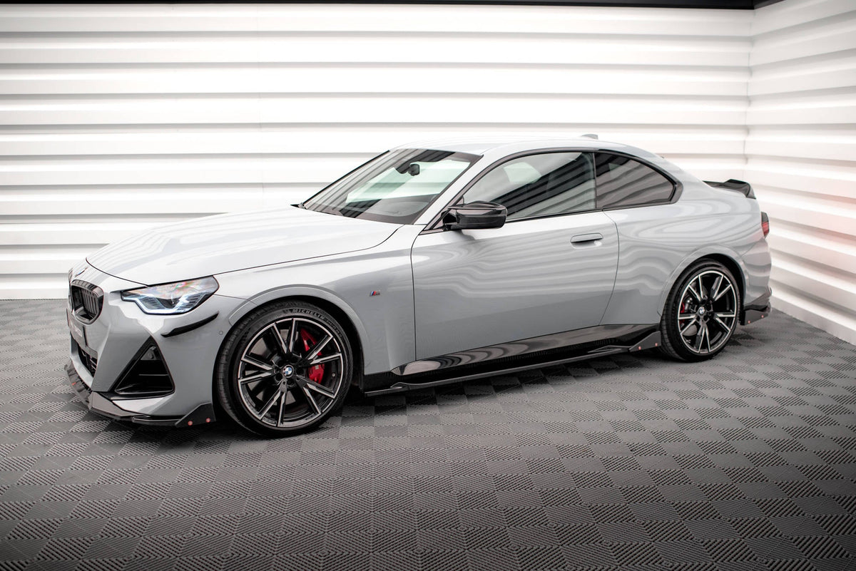 Difusores de taloneras V.2 + flaps para BMW 2 Coupe M-Pack / M240i G42